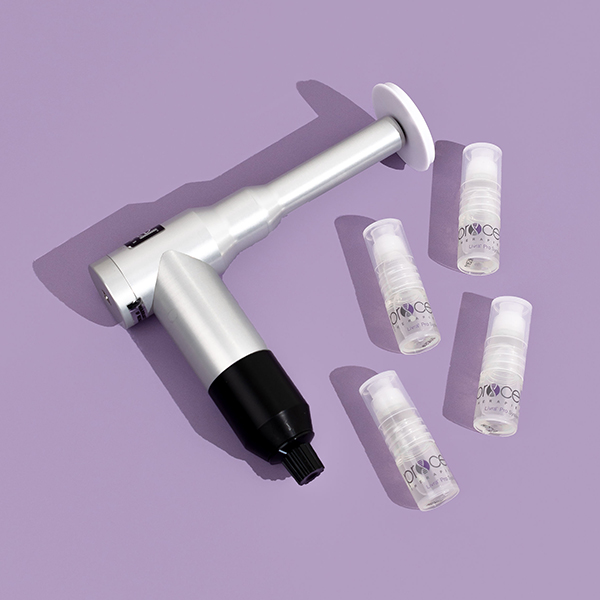 Procell microchanneling device and skincare serums